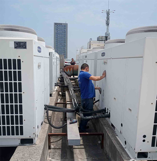 麻栗坡中央空调制热和不制冷系统维修方法